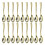 200Pcs Gold Dessert Elegant Party Utensils 3