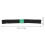 24Pcs Black Elastic Drum Cymbal Mute Belts for Percussion Practice 2