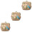 3Sets Multi Color Embroidery Coin Purse Kit DIY Handmade Tools Set 5