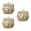 3Sets Multi Color Embroidery Coin Purse Kit DIY Handmade Tools Set 7