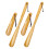 20Pcs Solid Wood Shoe Horns Long Handle Boot Horns for Home Hotel Use 3
