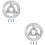 2Pièces Acier Argent Fiabilité 5