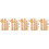 5Sets Zelfklevende Kinder Lengtemeter Sticker Met Dieren 9