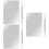 3Sets Compact Silver Makeup Mixing Tray with Spatula for Nail Art Use 6