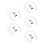 5Sets Manual Brake Bleeder Kit with Quick Install Transparent Hose 5