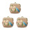 3Sets Multi Color Embroidery Coin Purse Kit DIY Handmade Tools Set 2