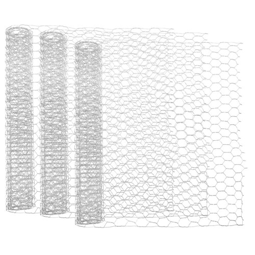 Filet Grillagé Durable Argenté Pour Clôture Projets DIY 1