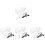 4Sets Reusable Clear Acrylic Filter Box for Aquarium Water Oxygenation 4