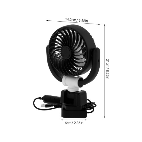 1 Pièce Mini Ventilateur Auto Universel Éco-Énergétique Multi-Couleur 1