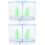 2Sets Clear Acrylic Mini Fish Breeding Tank Small Desktop Aquarium 6