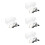 4Sets Reusable Clear Acrylic Filter Box for Aquarium Water Oxygenation 8