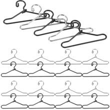 160St Kleurrijke Metalen Mini Hangers Voor Kleine Poppenkasten