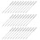 300Pcs Precision Flat Shank Sewing Needles for Thin Fabric Cotton Silk 1