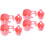 8Pièces Porte- Rose Multiusage En Plastique Pour Bord De 5