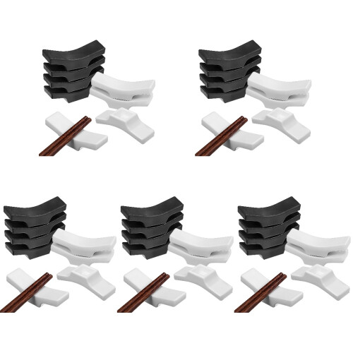 40Pièces Porte-Baguettes Métal Assortis Support Stable Pour Table 1