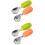 2Sets Baby Spoon Fork Kit Lightweight Assorted Colors for Home Feeding 5
