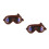 2Pièces Lunettes De Petite Taille Légères Protection Vent 6