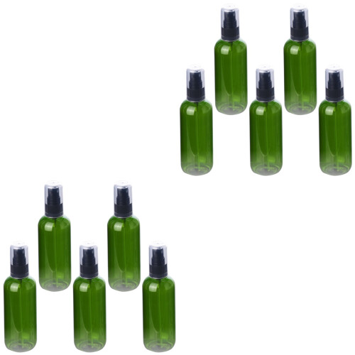 10 Pcs 50ml Plastic Spray Bottle With Black Pump For Makeup Water 1