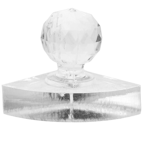3Pcs Transparent Crystal Eyeshadow Stamper Compact Blush Pressing Tool 2