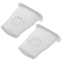 4St Witte Gitaar Panel Humidifiers Plastic Voor Geluidsholte Onderhoud