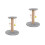2Pcs Creative Grey Sisal Cat Scratching Pole Adorable Indoor Climber 8