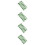 4Sets Donkergroen Plastic Gras Cluster Voor Maquettes En DIY Decor 8