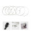 6Pcs Classical Folk Guitar Strings Silver Copper Alloy Replacement Set 10