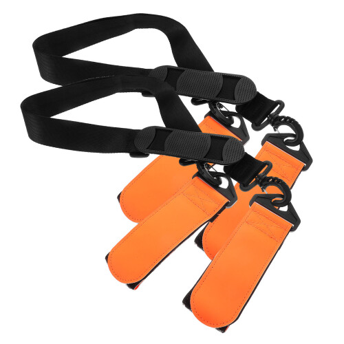 4Sets Adjustable Nylon Straps Assorted Colors Comfort Grip 2
