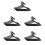 50Pcs Durable Iron Mini Hangers Small Doll Clothes Organizer 7