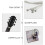 6Pcs Classical Folk Guitar Strings Silver Copper Alloy Replacement Set 8