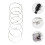 6Pcs Classical Folk Guitar Strings Silver Copper Alloy Replacement Set 9