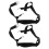 8Pcs Adjustable Hard Hat Chin Strap Y-Shaped Dual Ear Bands for 3