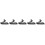 50Pcs Durable Iron Mini Hangers Small Doll Clothes Organizer 10