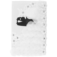 5Pcs Romantic White Wedding Sign in Book for Guest Memories