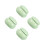 4Pcs Small Pet Urns Ceramic Light Green Sealed Keepsake Urns for Ashes 7