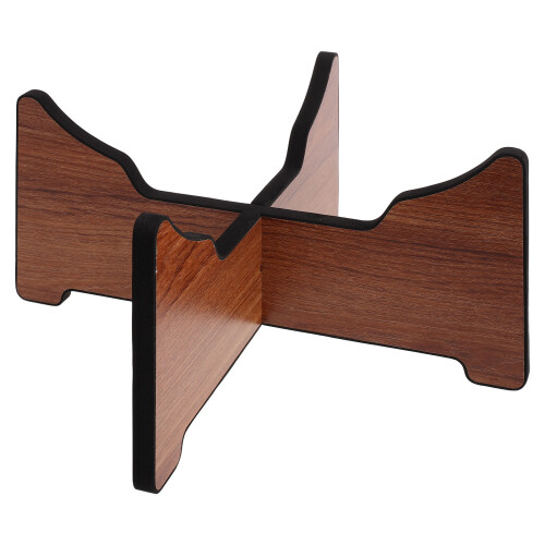 3Pcs Coffee Wood Drum Stand Versatile Tongue Drum Support and Display 1