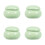 4Pcs Small Pet Urns Ceramic Light Green Sealed Keepsake Urns for Ashes 8