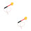 2St Gele Interactieve Voor Pounding Toy Plastic Fun 9