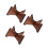 3Pcs Coffee Wood Drum Stand Versatile Tongue Drum Support and Display 6