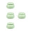4Pcs Small Pet Urns Ceramic Light Green Sealed Keepsake Urns for Ashes 6