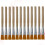 12Pcs Portable Yellow Long Handle Brush for Coffee Machine Keyboard 1