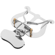 2Sets Durable Silver Metal Lyre Clamp for Trombone Flute and Saxophone