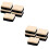 10Pcs Felt Chalkboard Erasers for School Home Office Use 7