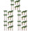 150Pcs Artificial Mini Trees Lightweight Plastic for Model Train Decor 8