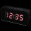 4Sets Digital Display Alarm Clock Black LED for Home and Office Use 1