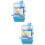 2Pcs Plastic Villa Cage Sky Blue with Leakproof Water Jug for Hamsters 8