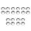 20Pcs Silver Stainless Steel Electronic Weighing Pans for Kitchen Use 6