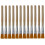 12Pcs Portable Yellow Long Handle Brush for Coffee Machine Keyboard 6