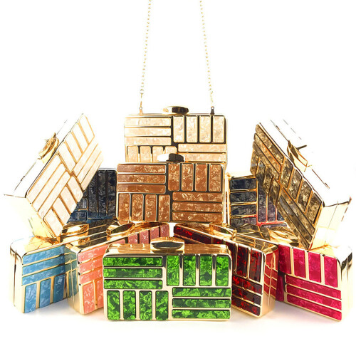 2St Avondclutch Multi Kleuren Mode Handtas Vrouwen 1