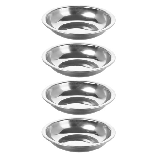 20Pcs Silver Stainless Steel Electronic Weighing Pans for Kitchen Use 2